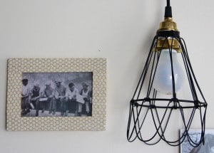 DIY cadré décoré en masking tape-chicon choc- blog lille 5