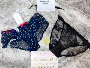 Box l'épicurienne Mademoiselle Culottée box lingerie - chicon choc - blog lille