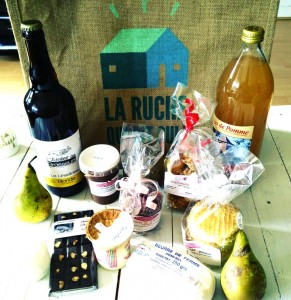 Panier de produits locaux La Ruche qui dit oui consommer local- chicon choc blog de bonnes adresses lilloises