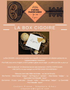 box surprise cigoire marche de createurs lille