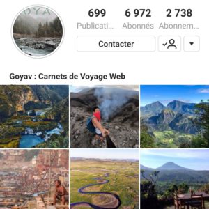 Goyav, relai de voyage sur instagram, site de guide de voyage collaboratif