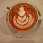 Chocolat chaud latte art Tamper espresso Bar coffee shop Lille - chicon choc